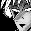 akagi looking down thoughtfully