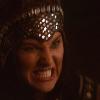  evil xena grimacing in effort